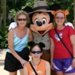 The Girls with Mickey