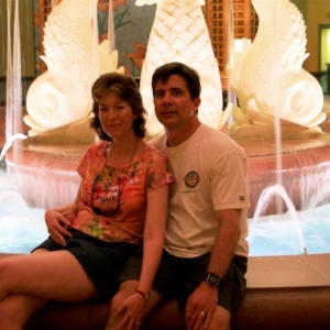dolphin fountain