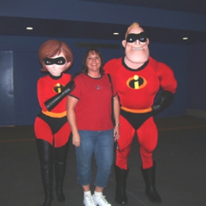 Me with The Incredibles