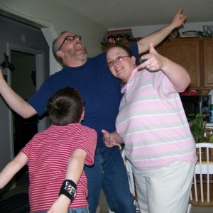 Dancing with Joy.  Yea Disney!