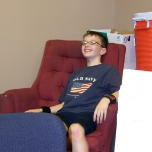 Nicolas hanging out!