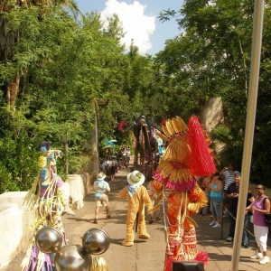 Riding with Mickey in the AK Parade