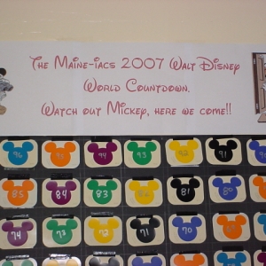 Countdown calendar banner