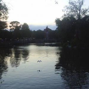 Splash Mountain from afar