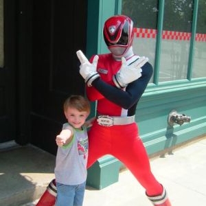 Meeting the Red Ranger