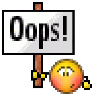 Smiley-oops