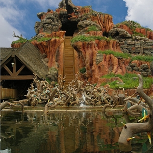 Splash Mountain with No Splash