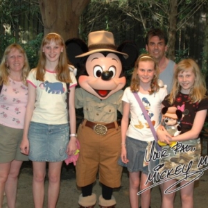 With Mickey