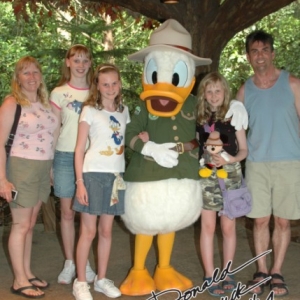 With Donald