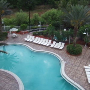 Pool at Comfort Suites Maingate East