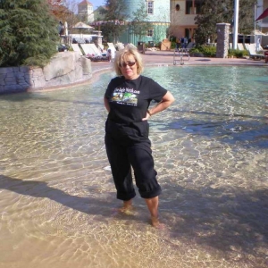 Grandma at the SSR Pool