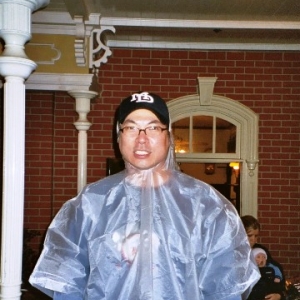 poncho too small? or head too big?
