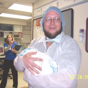 Dave and Newborn Amelia
