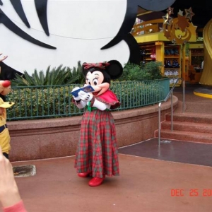 Minnie and Goofy