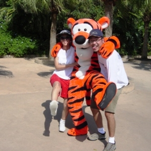 me, my tongue and tigger