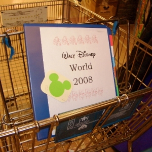 binder goes shopping
