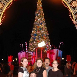 Family at Epcot 2006