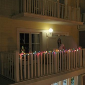 Christmas Balcony at "home"