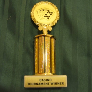 Black Jack 1st prize trophy