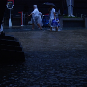 We knew it could get wet... But this wet???