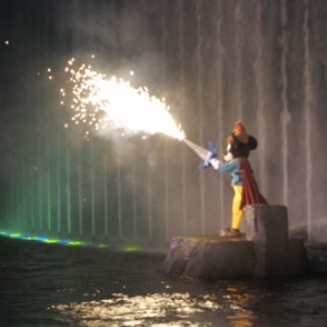 Mickey in Fantasmic