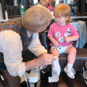 Baby's first haircut!