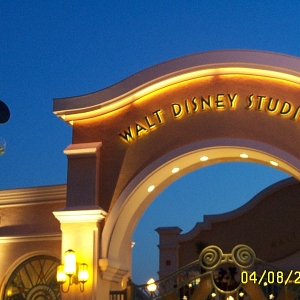 Entrance to Walt Disney Studios at Disneyland Resort Paris