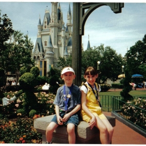 kids at the castle