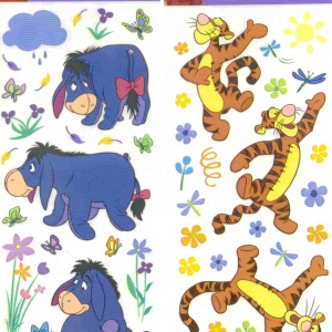 Eeyore and Tigger