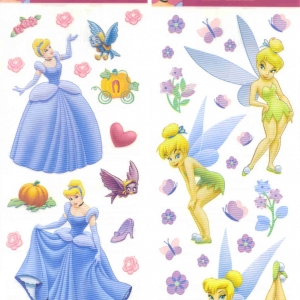 Cinderella and Tinkerbell