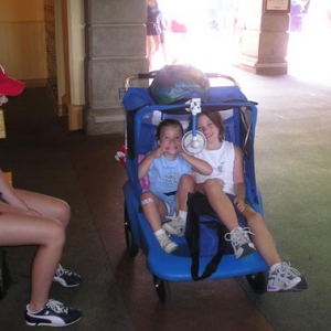 Disney Double Stroller