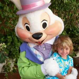 Mr. Easter Bunny w/Amber