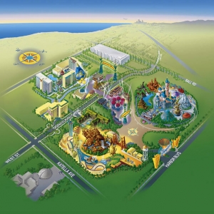Disneyland Resort Map
