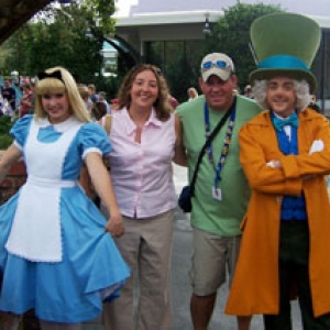 Alice and Mad Hatter