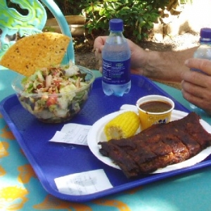 Flame Tree Ribs & Chicken Salad