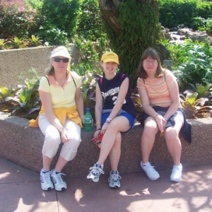 Mom, Emma, and Claire
