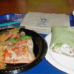 Tusker House Salmon   Wrap