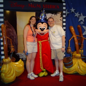 Us w/Sorcerer Mickey