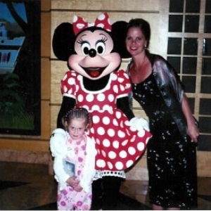 Mommy & Jo Jo with Minnie