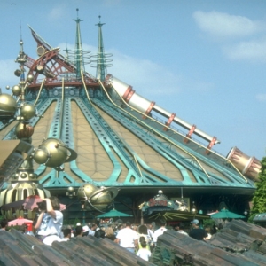 Space Mountain at Disneyland Paris