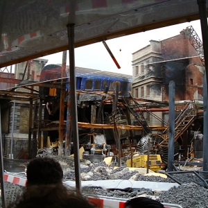 Destruction of London scene, Studio Tram Tour