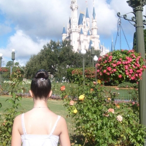 Princess in the rose garden