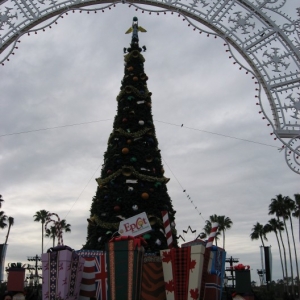 Epcot Christmas Tree