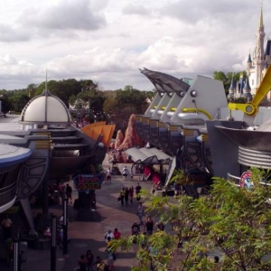 Tomorrowland from Astro Orbitor Platform