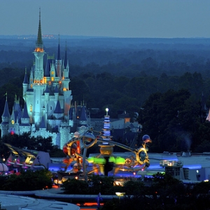 Magic Kingdom at Night