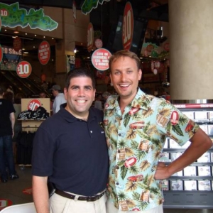 Lou Mongello and me