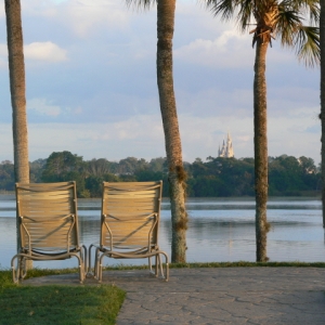 Media 'Castle view from the Polynesian' in category 'Contest - Resort'