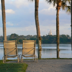 Castle view from the Polynesian