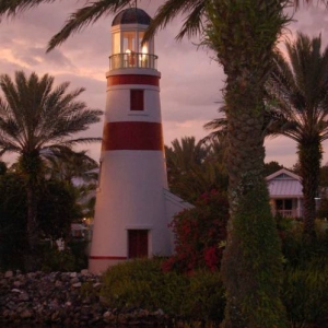 OKW Lighthouse at Dusk