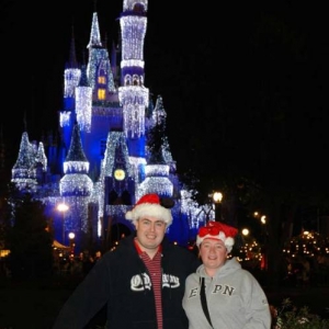 Christmas at the Magic Kingdom